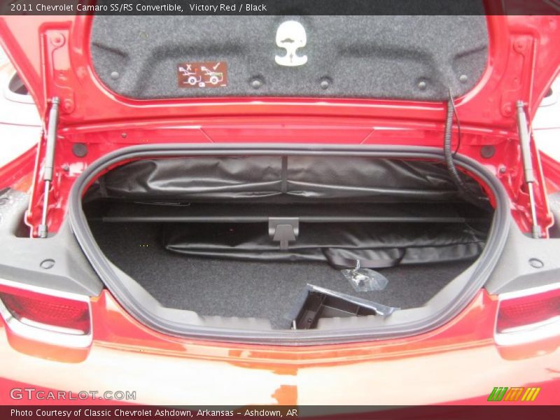  2011 Camaro SS/RS Convertible Trunk