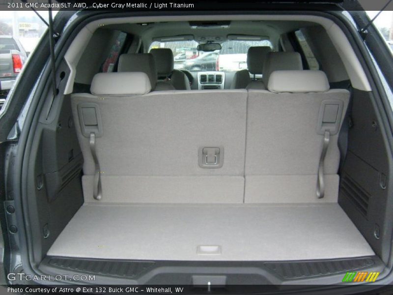 Cyber Gray Metallic / Light Titanium 2011 GMC Acadia SLT AWD