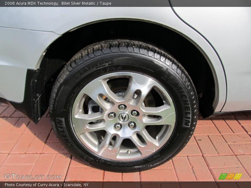 Billet Silver Metallic / Taupe 2008 Acura MDX Technology