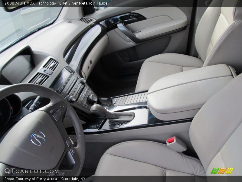 Billet Silver Metallic / Taupe 2008 Acura MDX Technology