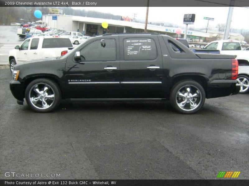 Black / Ebony 2009 Chevrolet Avalanche LTZ 4x4