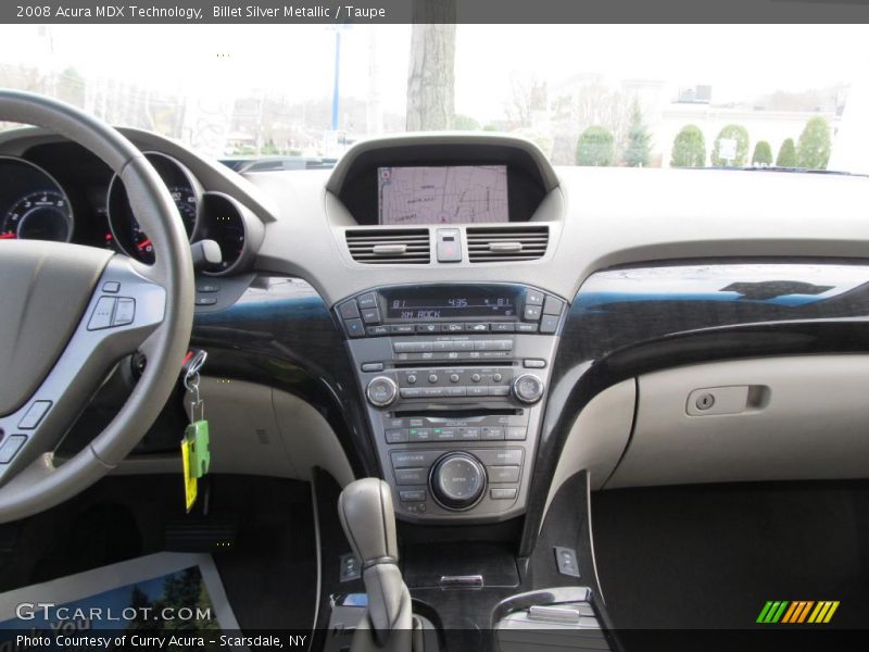 Billet Silver Metallic / Taupe 2008 Acura MDX Technology
