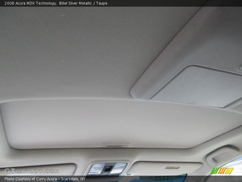 Billet Silver Metallic / Taupe 2008 Acura MDX Technology