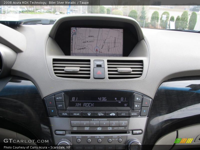 Billet Silver Metallic / Taupe 2008 Acura MDX Technology