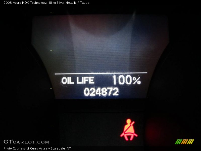 Billet Silver Metallic / Taupe 2008 Acura MDX Technology