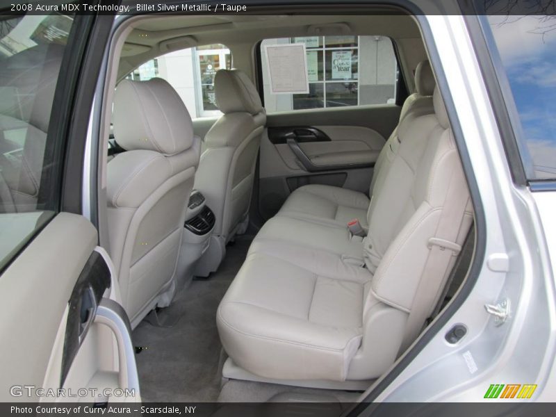 Billet Silver Metallic / Taupe 2008 Acura MDX Technology