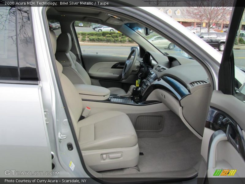Billet Silver Metallic / Taupe 2008 Acura MDX Technology