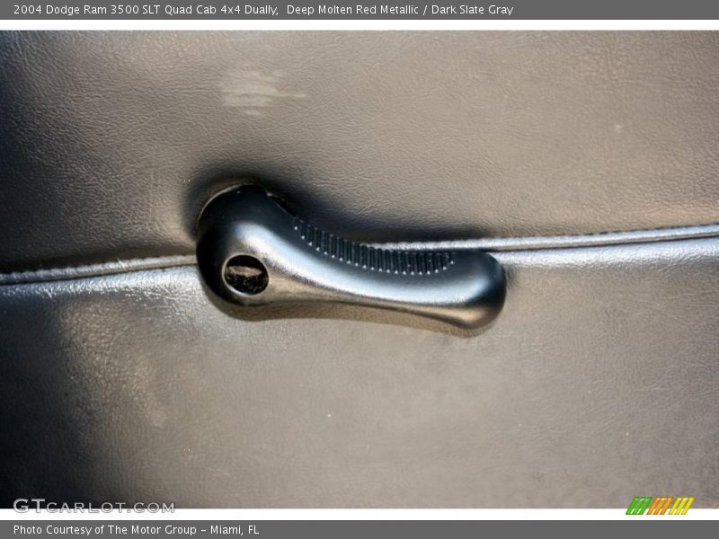 Deep Molten Red Metallic / Dark Slate Gray 2004 Dodge Ram 3500 SLT Quad Cab 4x4 Dually