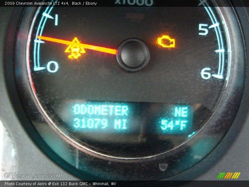 Black / Ebony 2009 Chevrolet Avalanche LTZ 4x4