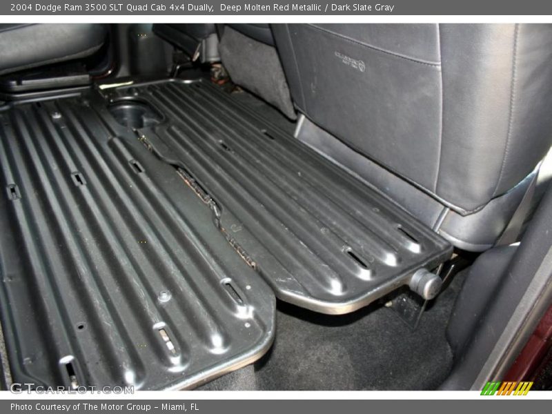 Deep Molten Red Metallic / Dark Slate Gray 2004 Dodge Ram 3500 SLT Quad Cab 4x4 Dually