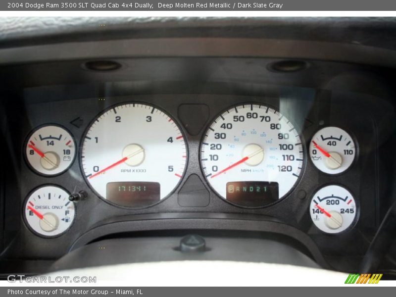  2004 Ram 3500 SLT Quad Cab 4x4 Dually SLT Quad Cab 4x4 Dually Gauges