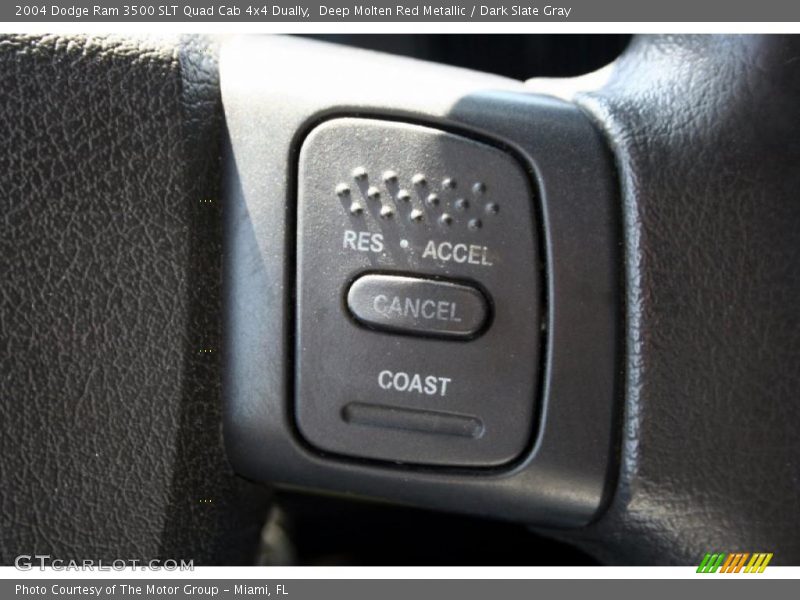 Deep Molten Red Metallic / Dark Slate Gray 2004 Dodge Ram 3500 SLT Quad Cab 4x4 Dually
