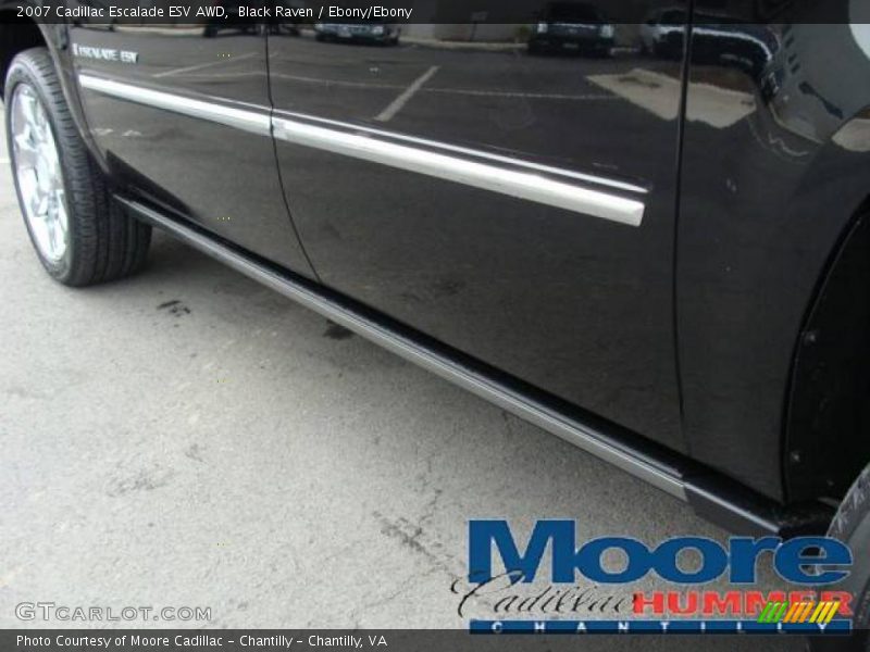 Black Raven / Ebony/Ebony 2007 Cadillac Escalade ESV AWD