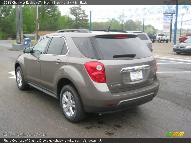 Mocha Steel Metallic / Jet Black 2011 Chevrolet Equinox LT