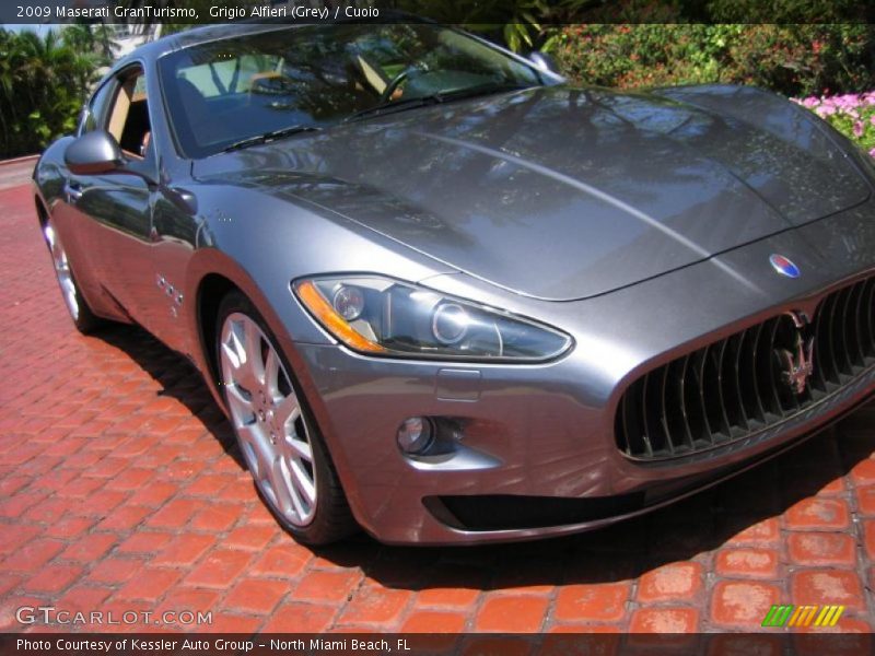 Grigio Alfieri (Grey) / Cuoio 2009 Maserati GranTurismo