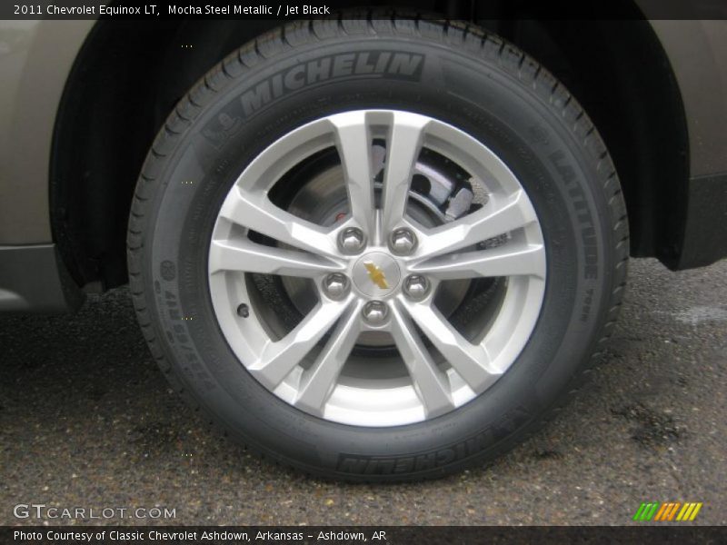 Mocha Steel Metallic / Jet Black 2011 Chevrolet Equinox LT