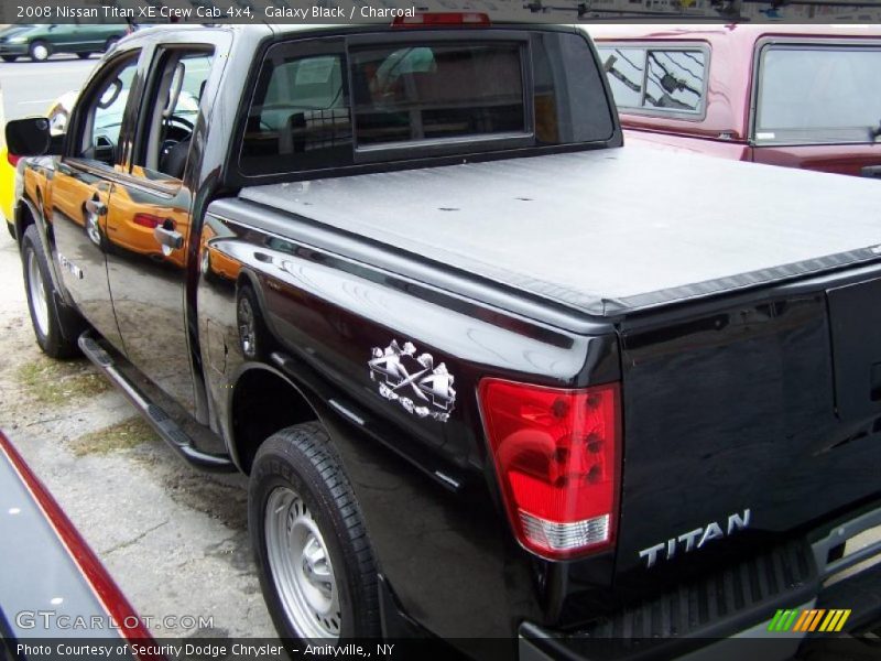 Galaxy Black / Charcoal 2008 Nissan Titan XE Crew Cab 4x4