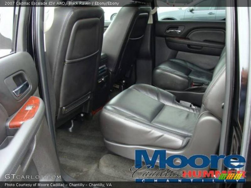 Black Raven / Ebony/Ebony 2007 Cadillac Escalade ESV AWD