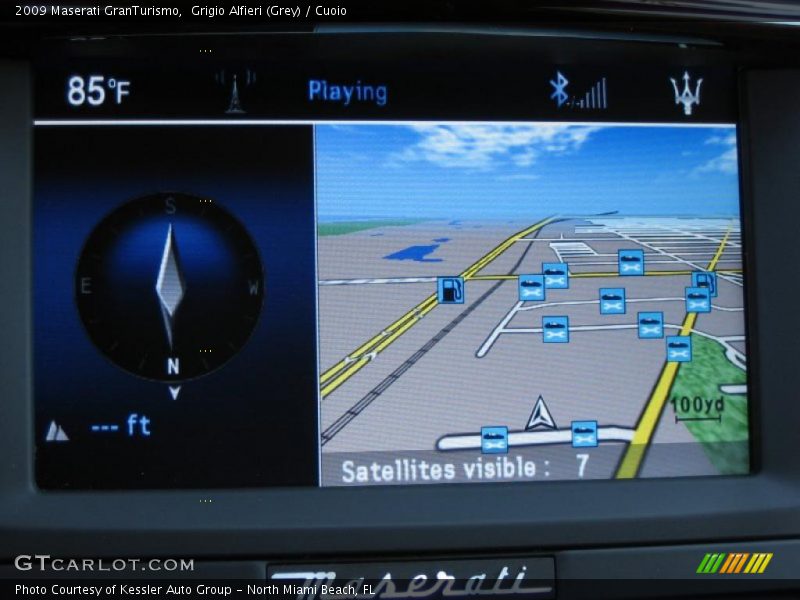 Navigation of 2009 GranTurismo 