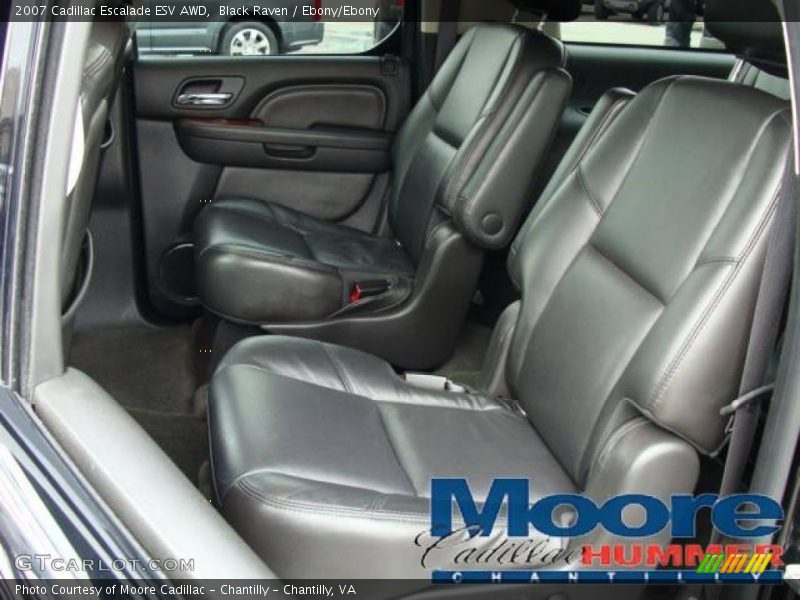 Black Raven / Ebony/Ebony 2007 Cadillac Escalade ESV AWD