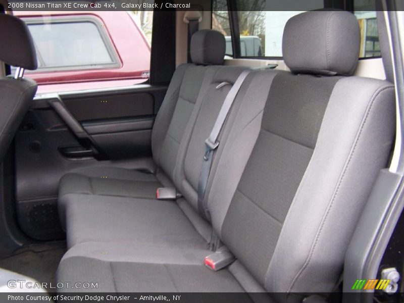 Galaxy Black / Charcoal 2008 Nissan Titan XE Crew Cab 4x4
