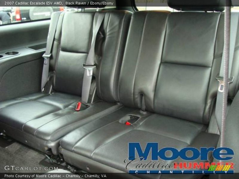 Black Raven / Ebony/Ebony 2007 Cadillac Escalade ESV AWD