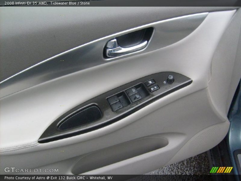 Tidewater Blue / Stone 2008 Infiniti EX 35 AWD
