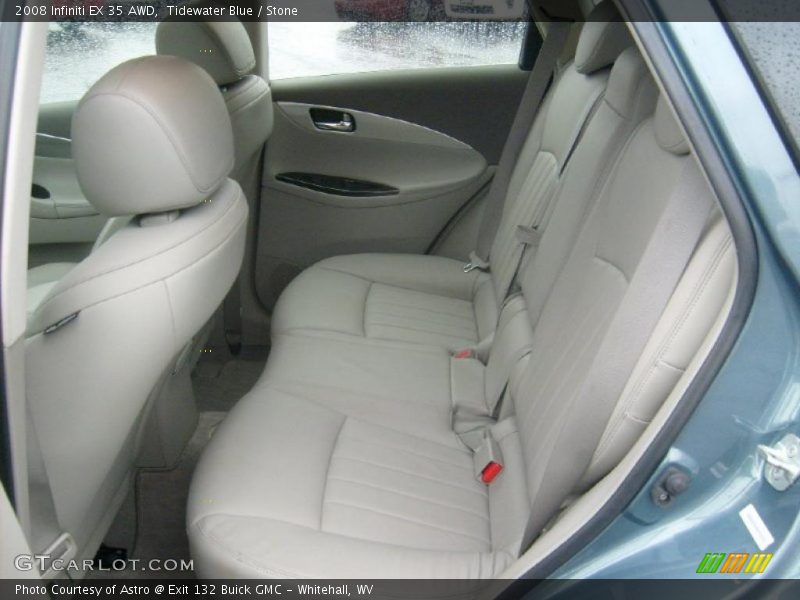 Tidewater Blue / Stone 2008 Infiniti EX 35 AWD
