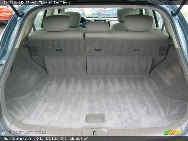 Tidewater Blue / Stone 2008 Infiniti EX 35 AWD