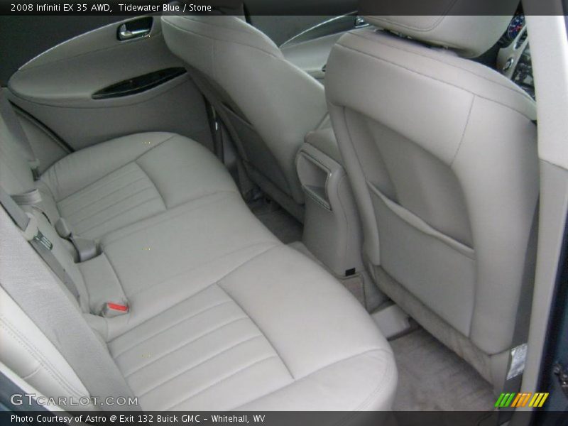 Tidewater Blue / Stone 2008 Infiniti EX 35 AWD