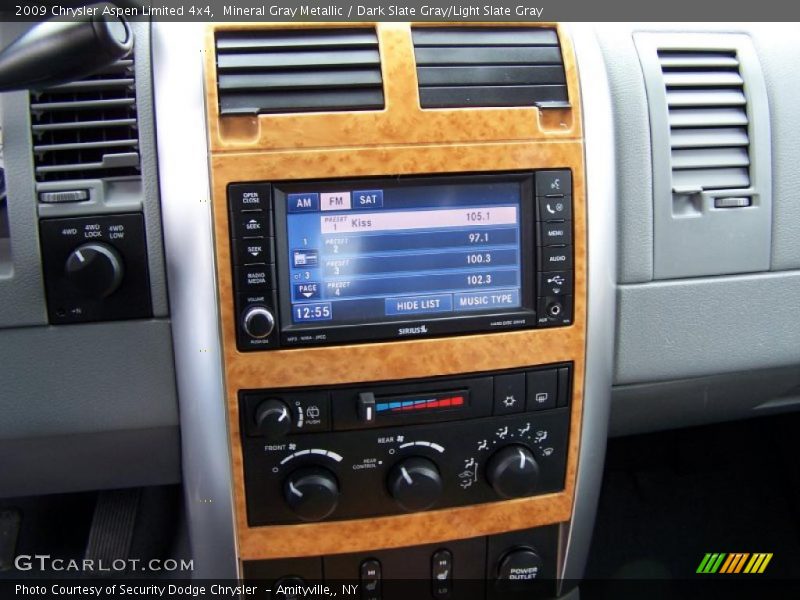 Controls of 2009 Aspen Limited 4x4