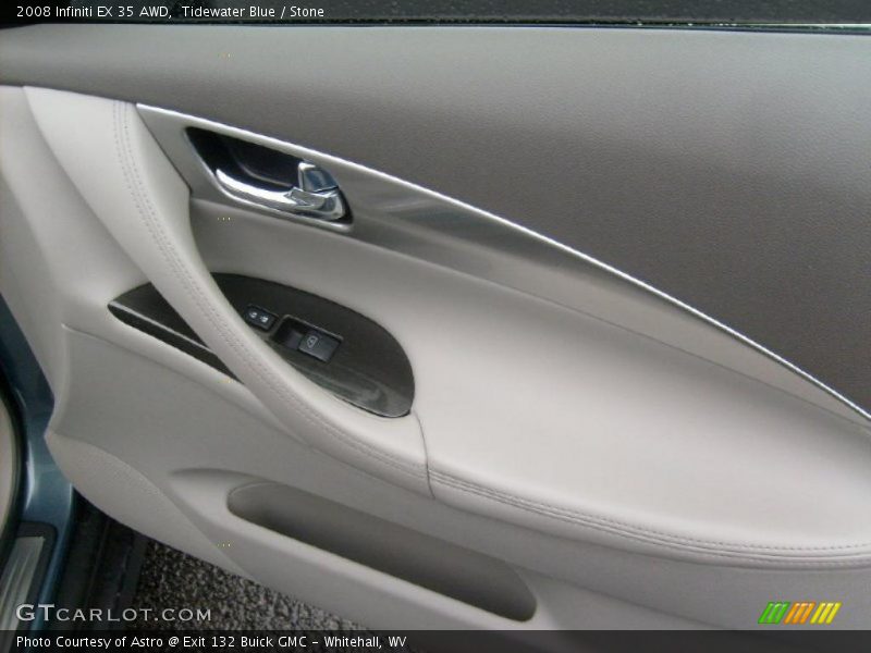 Tidewater Blue / Stone 2008 Infiniti EX 35 AWD