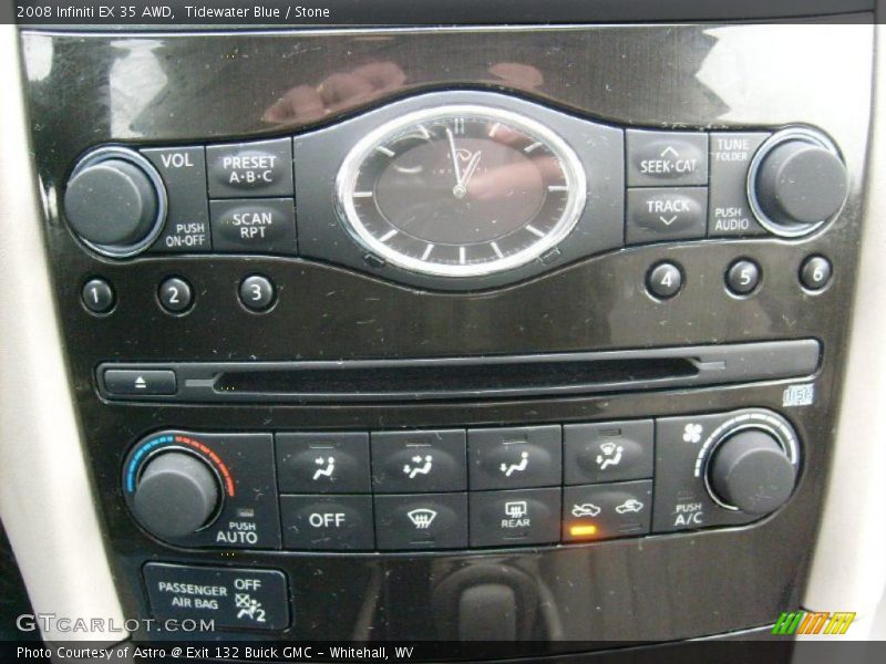 Tidewater Blue / Stone 2008 Infiniti EX 35 AWD