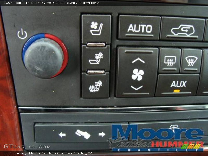 Black Raven / Ebony/Ebony 2007 Cadillac Escalade ESV AWD
