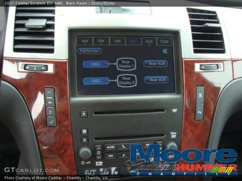 Black Raven / Ebony/Ebony 2007 Cadillac Escalade ESV AWD