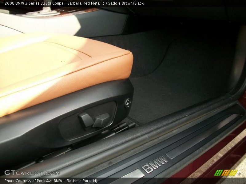 Barbera Red Metallic / Saddle Brown/Black 2008 BMW 3 Series 335xi Coupe