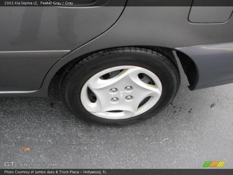 Pewter Gray / Gray 2001 Kia Sephia LS