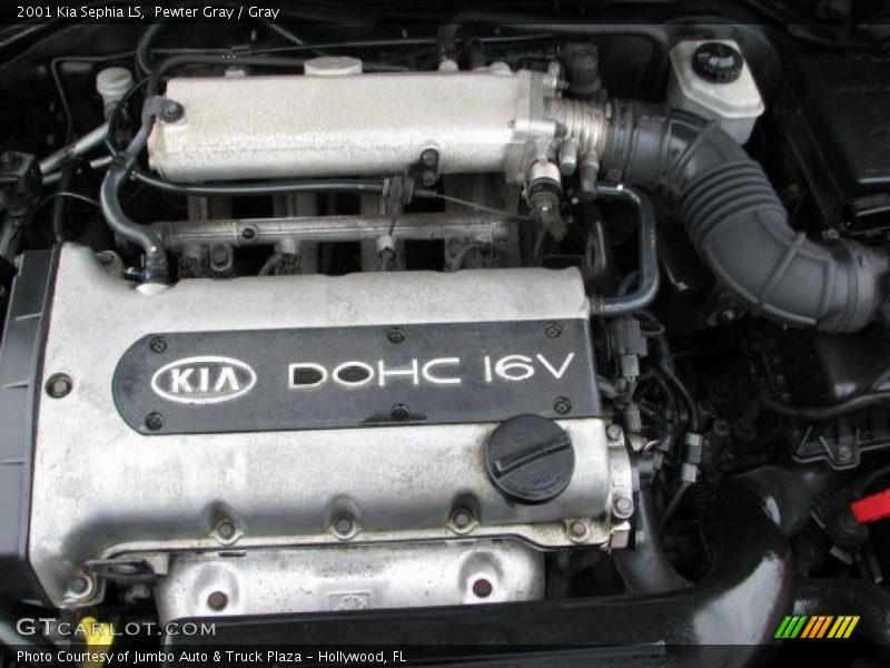 Pewter Gray / Gray 2001 Kia Sephia LS