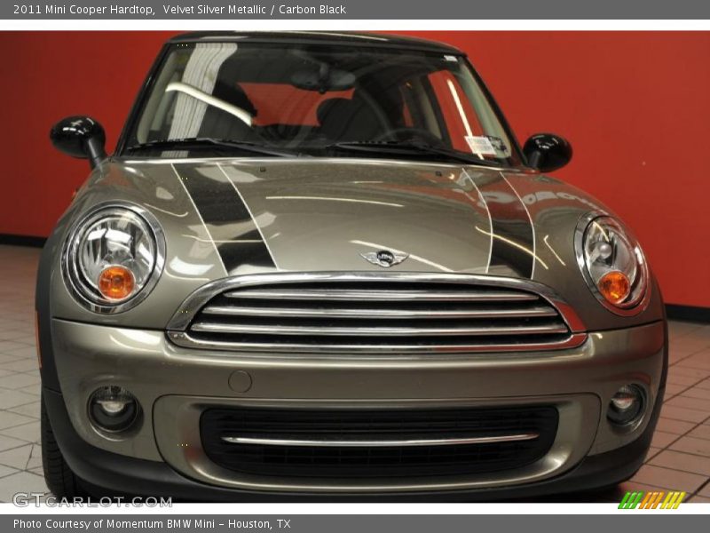 Velvet Silver Metallic / Carbon Black 2011 Mini Cooper Hardtop