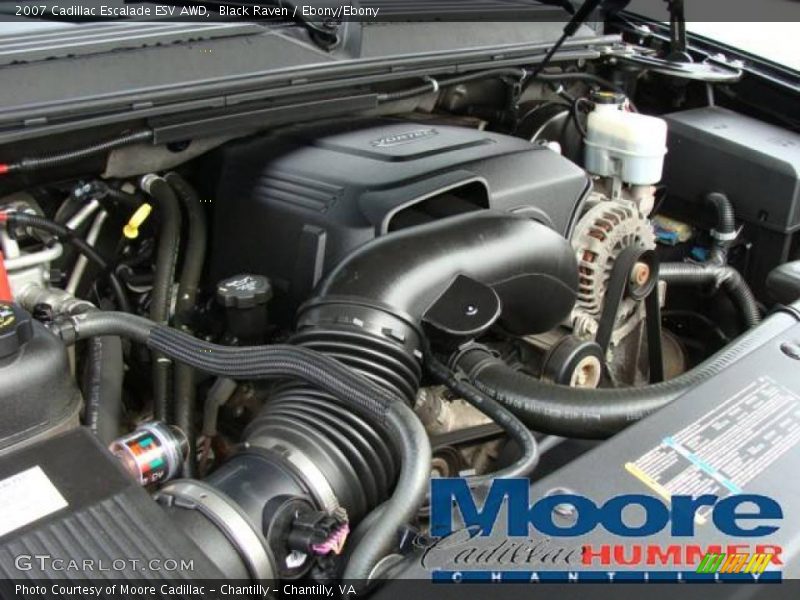 Black Raven / Ebony/Ebony 2007 Cadillac Escalade ESV AWD