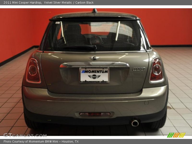 Velvet Silver Metallic / Carbon Black 2011 Mini Cooper Hardtop