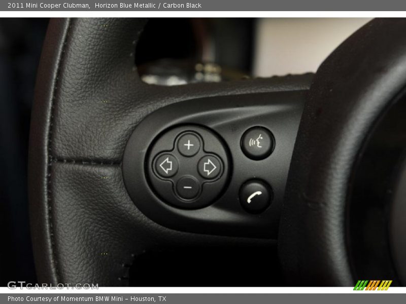Horizon Blue Metallic / Carbon Black 2011 Mini Cooper Clubman