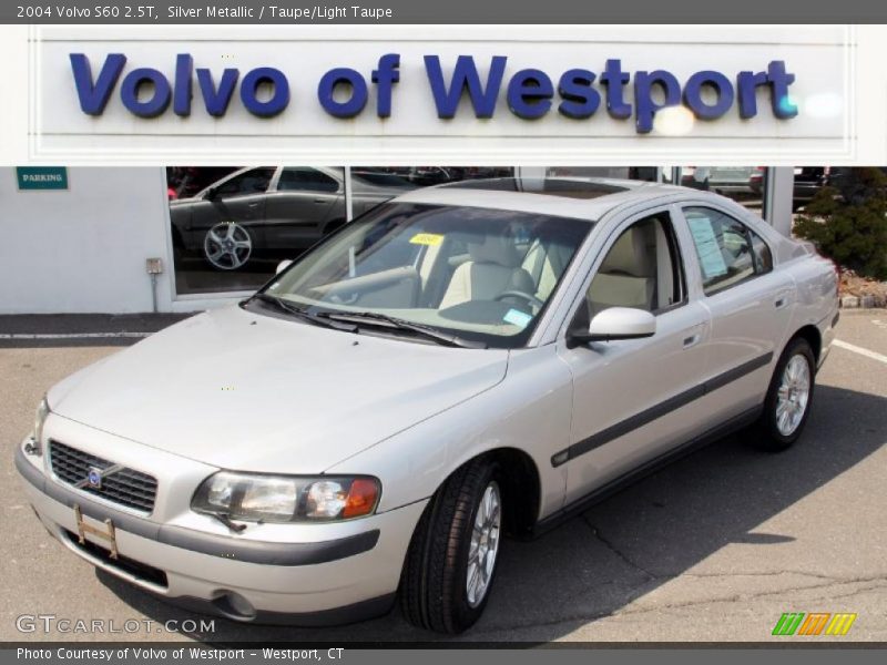 Silver Metallic / Taupe/Light Taupe 2004 Volvo S60 2.5T