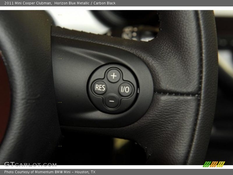Horizon Blue Metallic / Carbon Black 2011 Mini Cooper Clubman