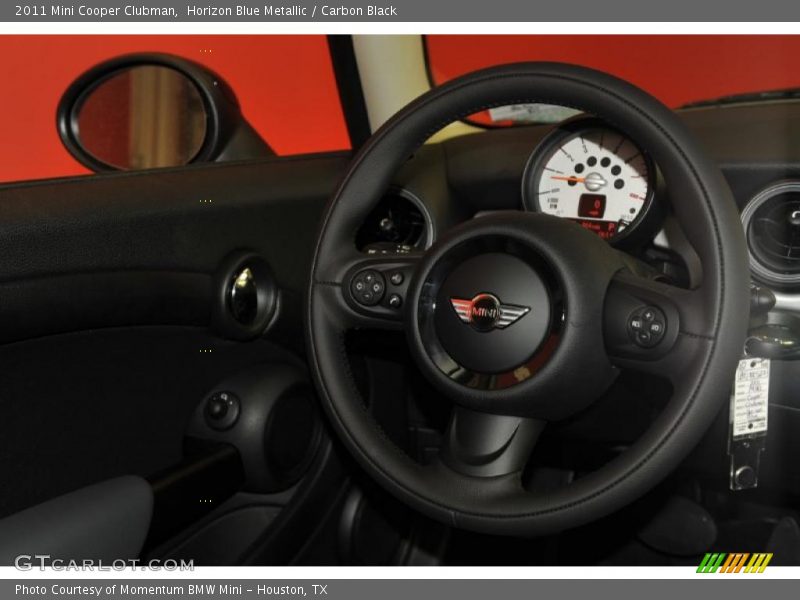 Horizon Blue Metallic / Carbon Black 2011 Mini Cooper Clubman