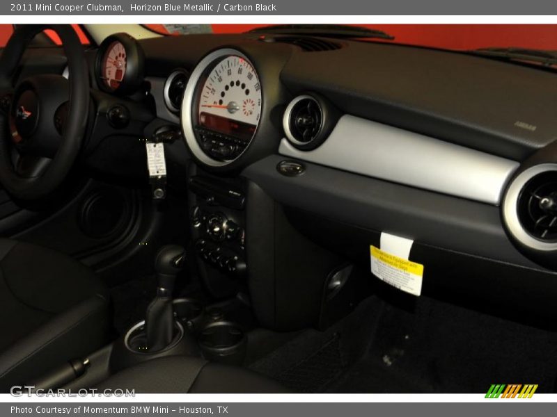 Horizon Blue Metallic / Carbon Black 2011 Mini Cooper Clubman