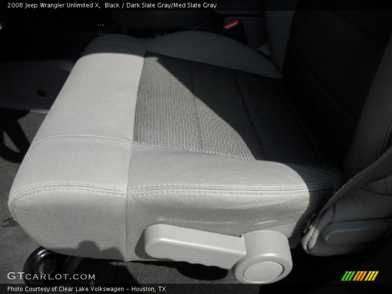 Black / Dark Slate Gray/Med Slate Gray 2008 Jeep Wrangler Unlimited X