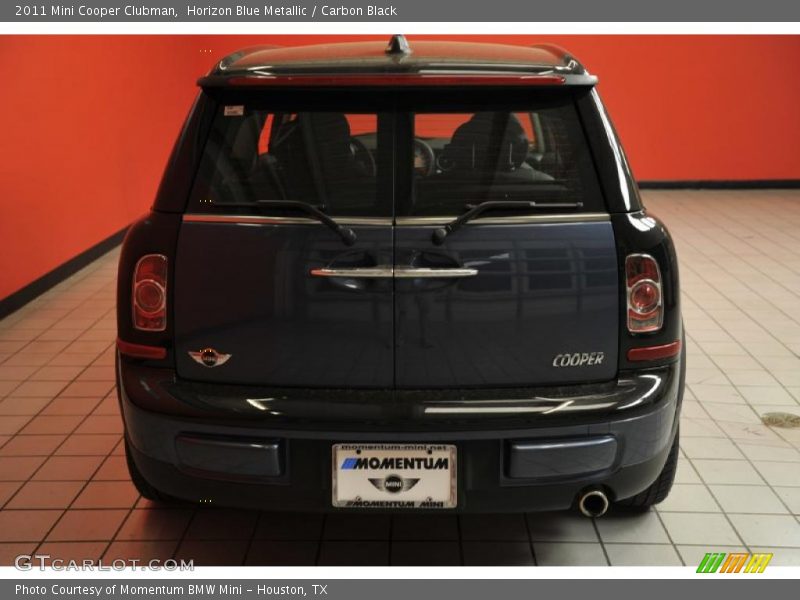 Horizon Blue Metallic / Carbon Black 2011 Mini Cooper Clubman