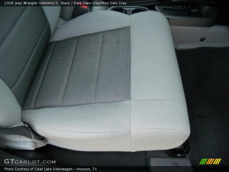 Black / Dark Slate Gray/Med Slate Gray 2008 Jeep Wrangler Unlimited X
