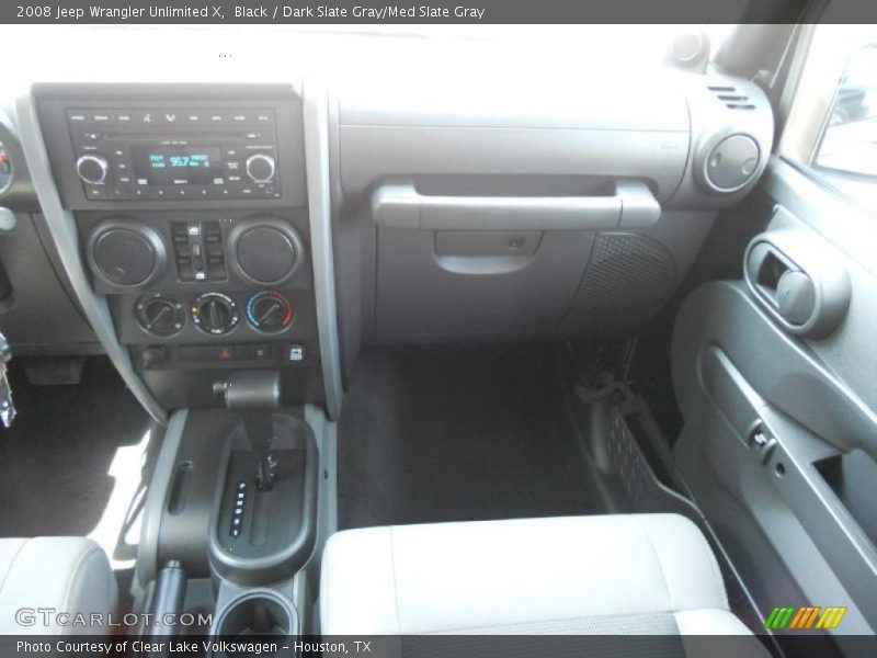 Black / Dark Slate Gray/Med Slate Gray 2008 Jeep Wrangler Unlimited X